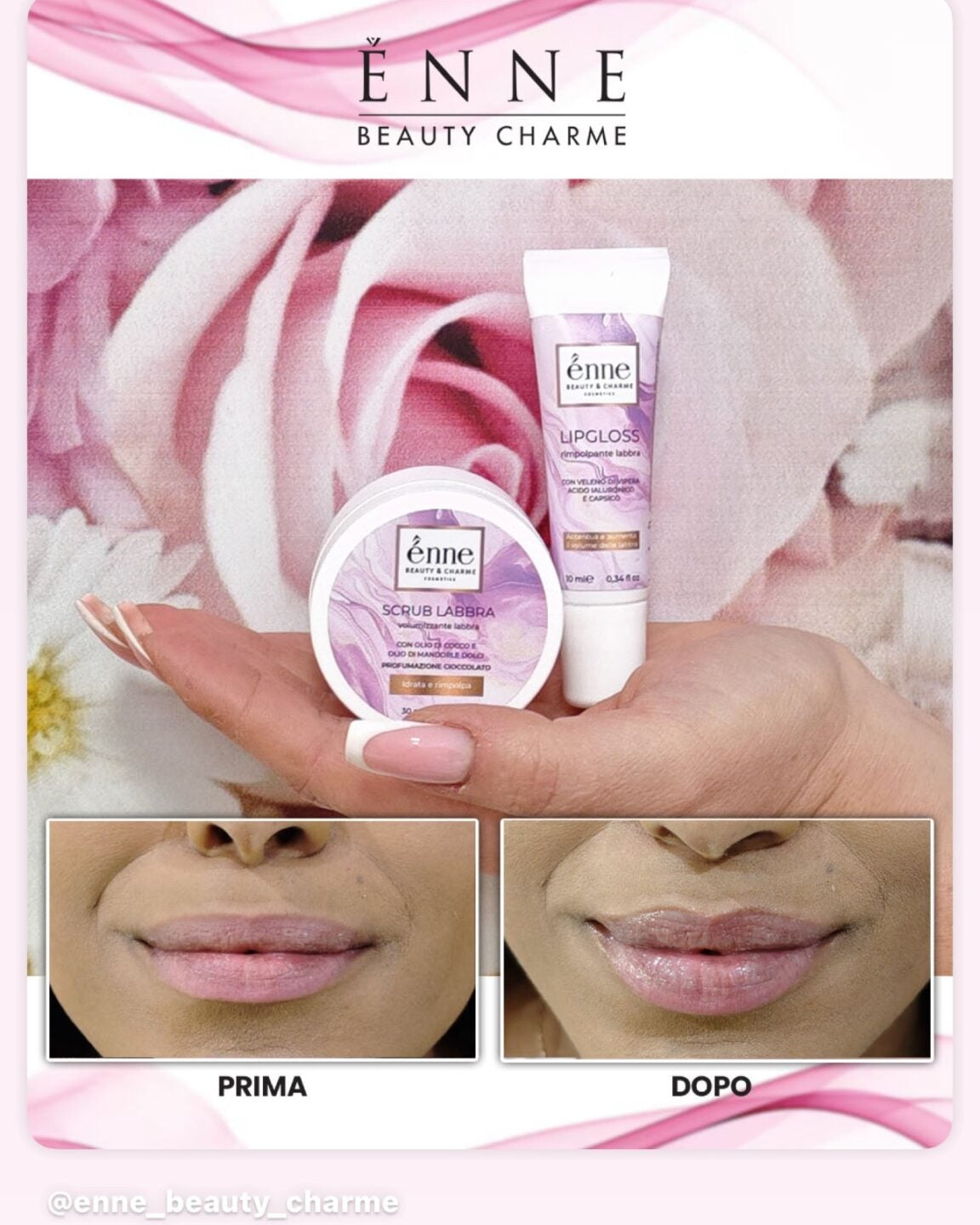 Scrub Labbra + Lipgloss