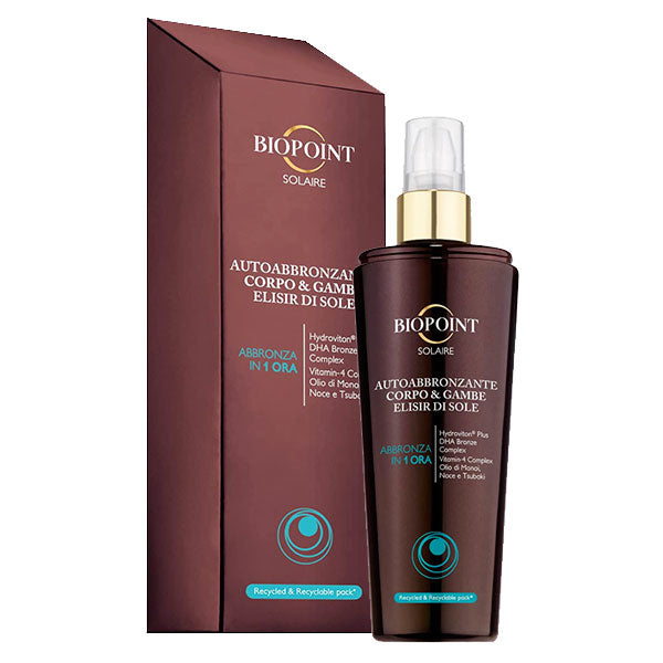 BIOPOINT SOLAIRE AUTOABBRONZANTE CORPO&GAMBE ELISIR SOLE 150 ML