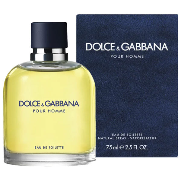 DOLCE&GABBANA POUR HOMME EAU DE TOILETTE 75 ML