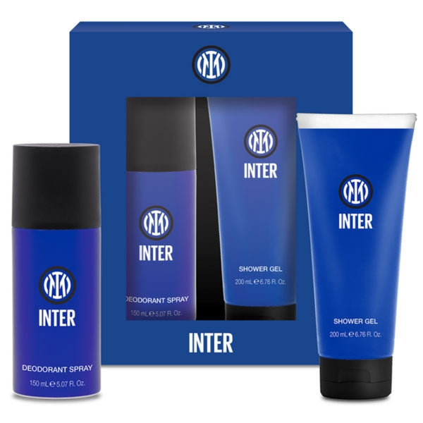 INTER COFANETTO REGALO DEODORANTE 150 ML + SHOWER GEL 200 ML