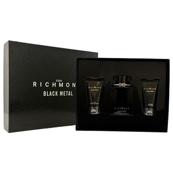 JOHN RICHMOND BLACK METAL COFANETTO EDP 100 ML + BODY LOTION