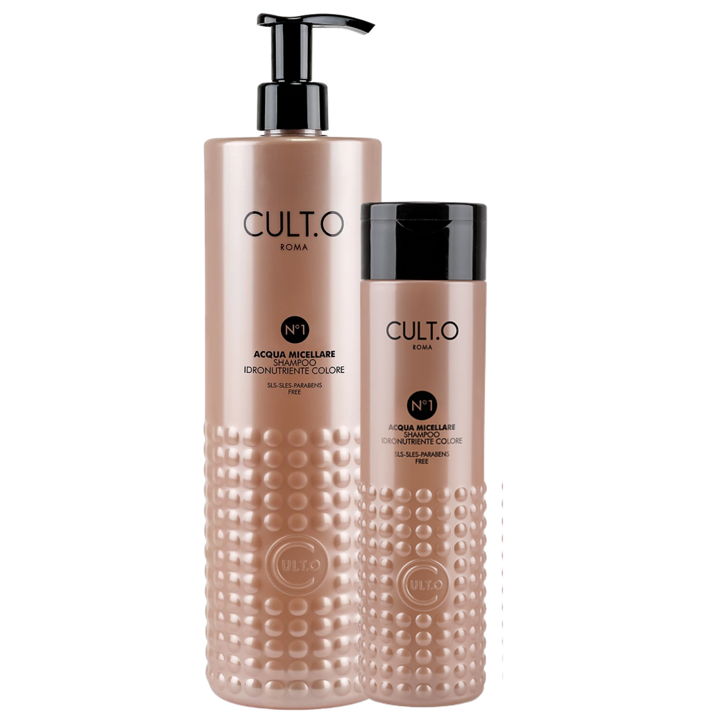 CULTO ROMA - Shampoo acqua micellare N. 1 idronutriente capelli secchi e colorati