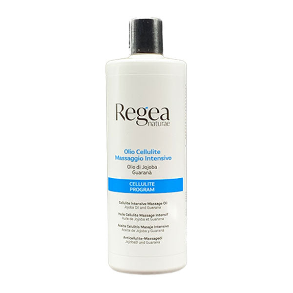 REGEA OLIO CELLULITE MASSAGGIO INTENSIVO JOJOBA E GUARANa 500 ML
