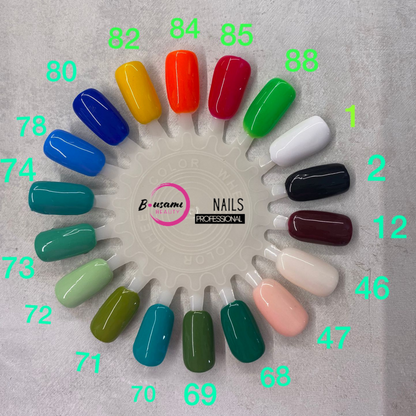 B.USAMI NAILS PROFESSIONAL - Kit semipermanente completo 1 colore a scelta