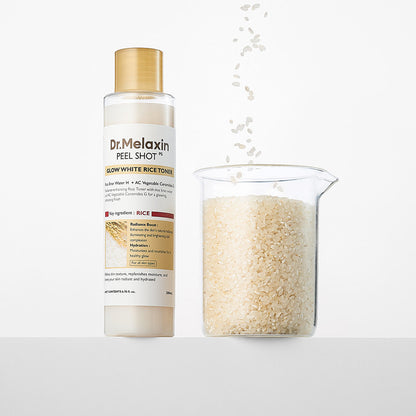 DR.MELAXIN PEEL SHOT GLOW WHITE RICE TONER