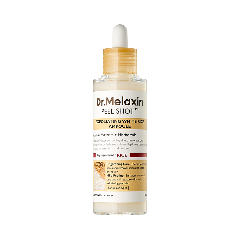 DR.MELAXIN PEEL SHOT EXFOLIATING WHITE RICE AMPOULE
