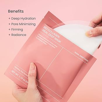 Maschera Bio-Collagen Real Deep Mask 3box 12 MASCHERE