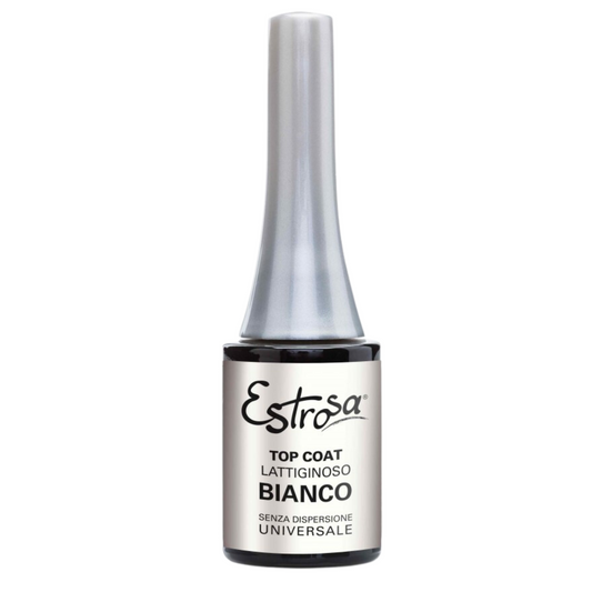 ESTROSA - Top Coat Bianco lattiginoso senza dispersione 14 ml