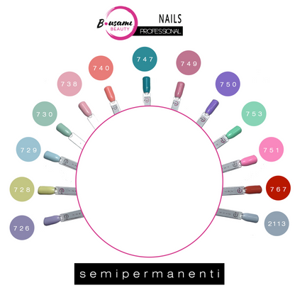 B.USAMI NAILS PROFESSIONAL -  collezione  spring/summer 2022 semipermanenti 7ml