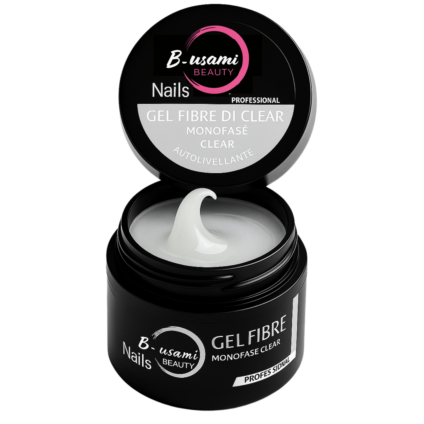 B.USAMI NAILS PROFESSIONAL - Gel costruttore in fibre di vetro 30 gr
