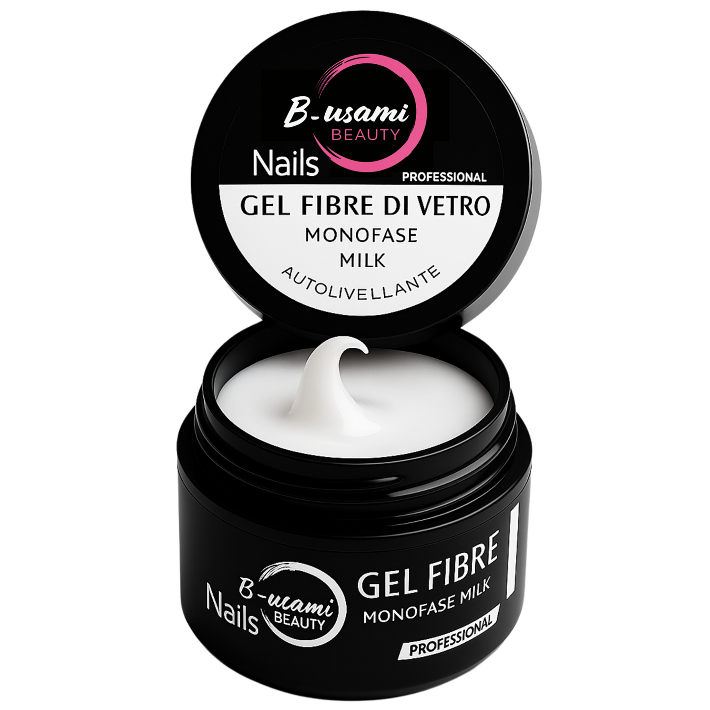 B.USAMI NAILS PROFESSIONAL - Gel costruttore in fibre di vetro 15 gr