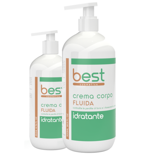 BEST COSMETICS - Crema fluida corpo rassodante idratante dispencer