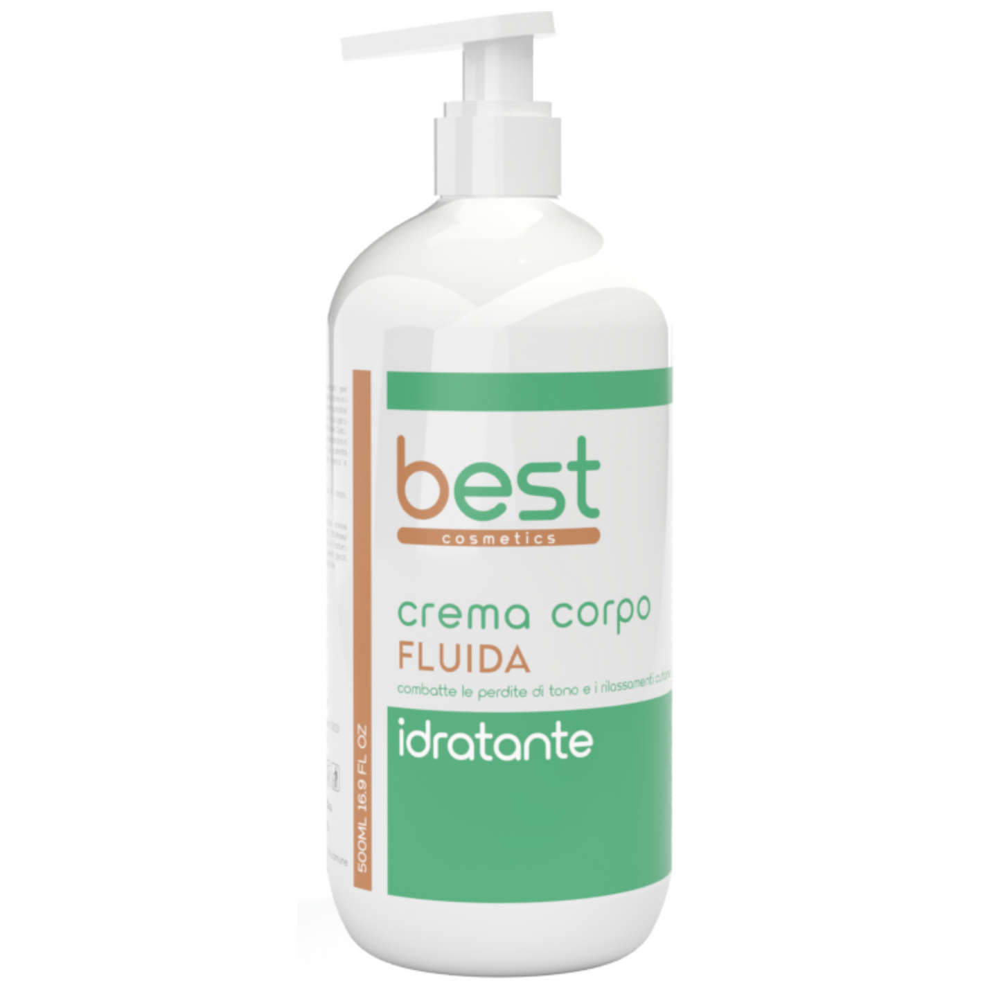 BEST COSMETICS - Crema fluida corpo rassodante idratante dispencer