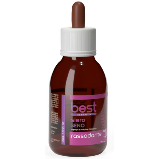 BEST COSMETICS - Siero rassodante seno vetro con contagocce 100 ml