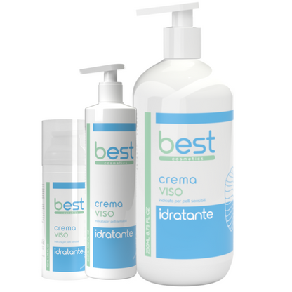 BEST COSMETICS - idratante -  crema viso pelli sensibili