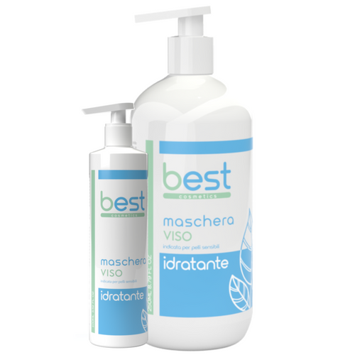 BEST COSMETICS - idratante -  maschera viso pelli sensibili
