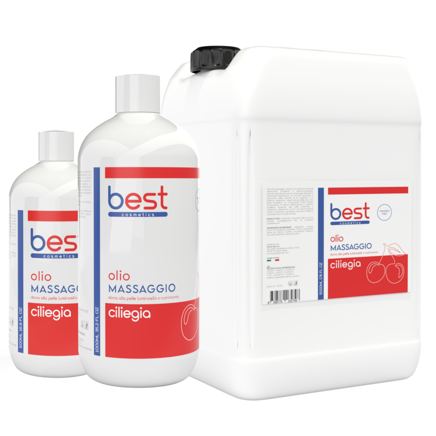 BEST COSMETICS - olio massaggio ciliegia