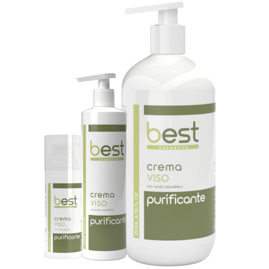 BEST COSMETICS - purificante - crema viso con acido mandelico
