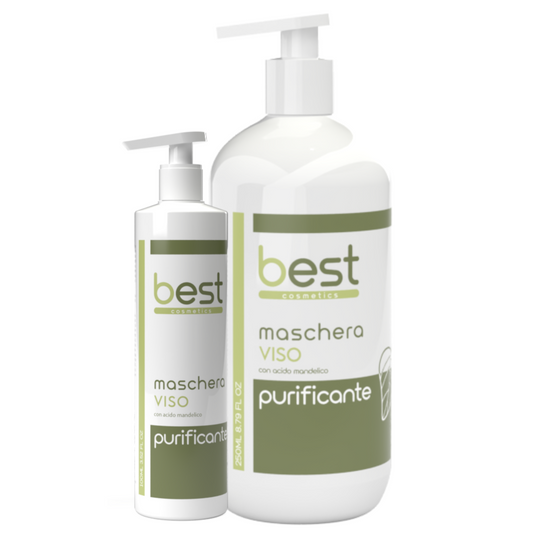 BEST COSMETICS - purificante - maschera viso con acido mandelico