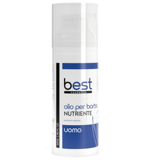BEST COSMETICS - uomo - olio da barba nutriente 50 ml