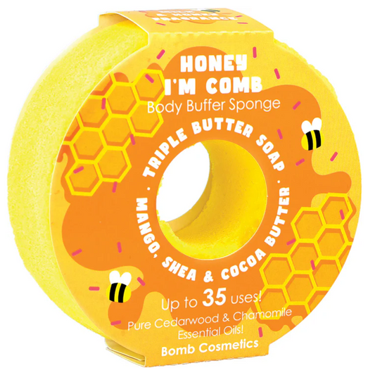 BOMB COSMETICS - Spugna sapone Honey I'm Comb