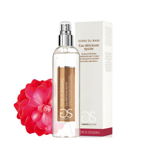 GABOR SELECTIVE - Eau Délicieuse Épicée Acqua profumata vitalizzante per il corpo con Estratto di Zenzero e acido ialuronico – 150 ml