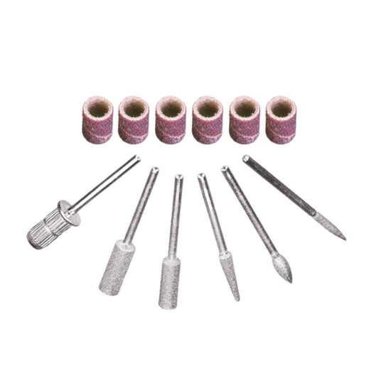 ESTROSA - Kit Punte e cilindri per frese nails