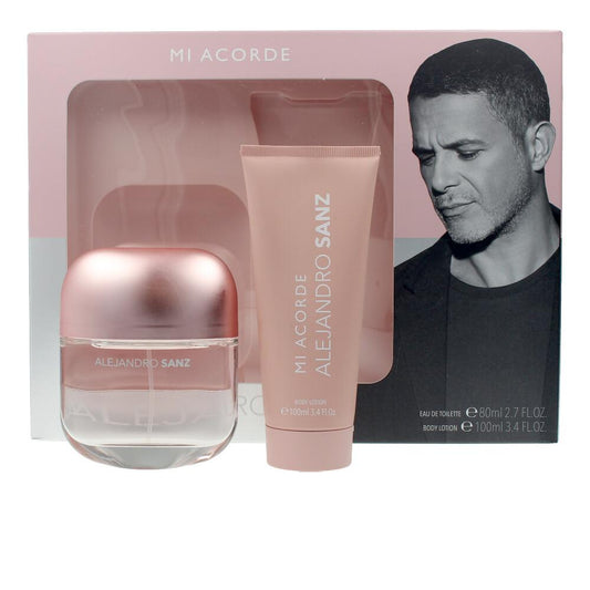 Alejandro Sanz Mi Acorde Woman Set Profumi Eau De Toilette E Lozione Corpo My Woman Chord