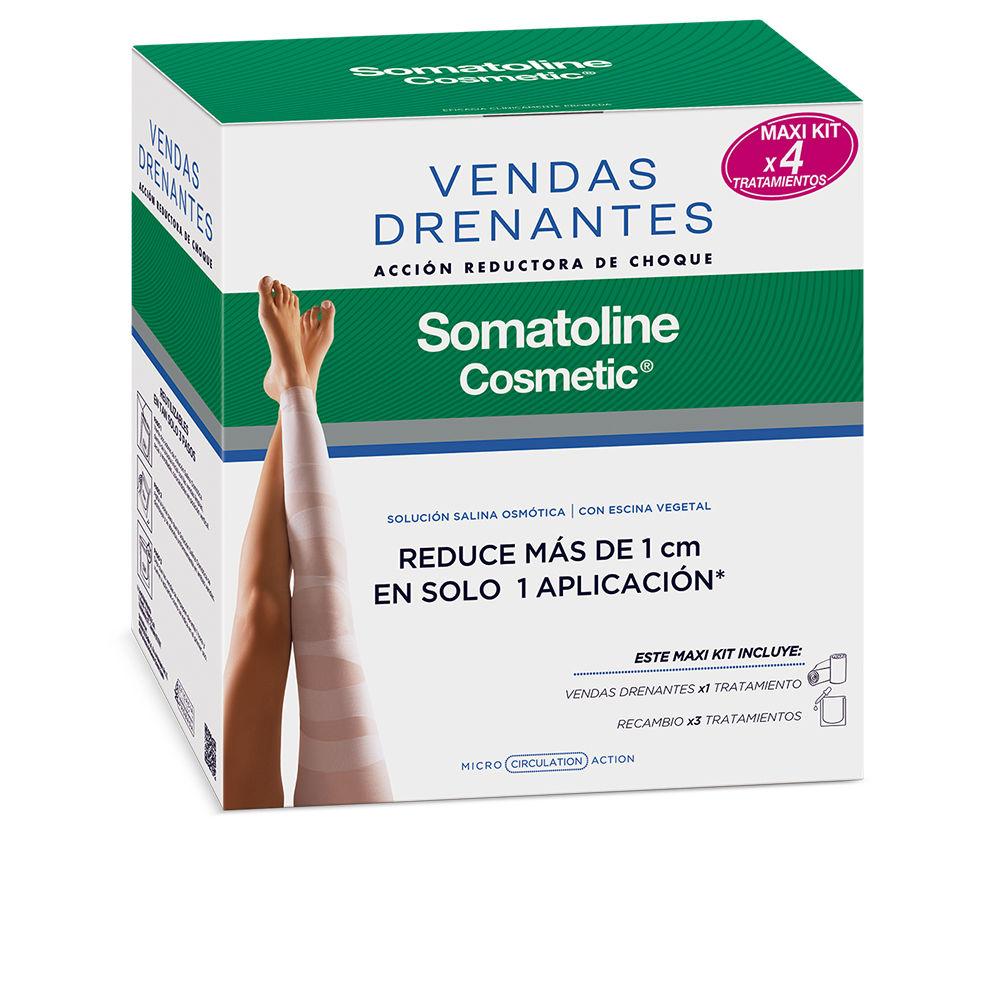 Somatoline Cosmetic Reductores Kit Di Bendaggi Drenanti Shock Riducente Effetto Drenante Rivitalizzante