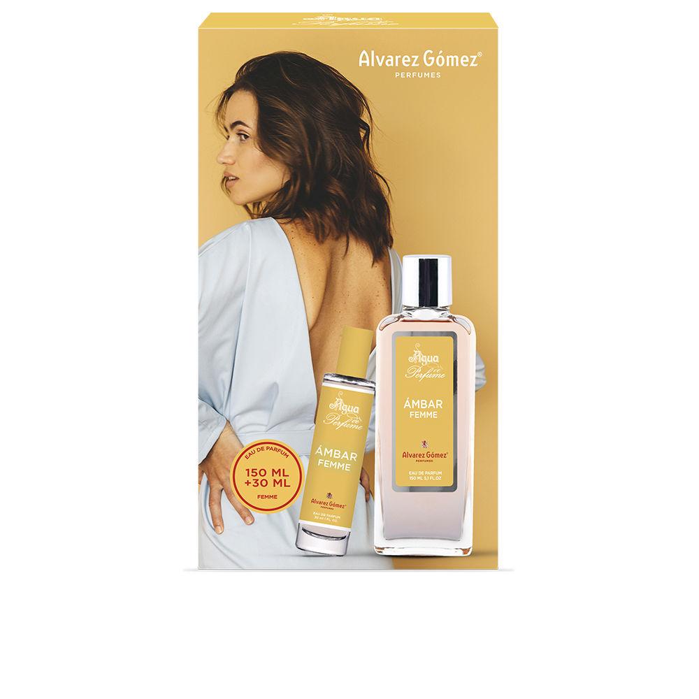 Alvarez Gomez Ámbar Femme Set Profumo Eau De Parfum E Eau De Toilette Fusione Floreale Orientale