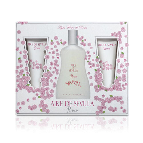 Aire Sevilla Aire De Sevilla Rosas Set Cosmetico Profumo Eau De Toilette Floreale Giardino Di Primavera Vibrante