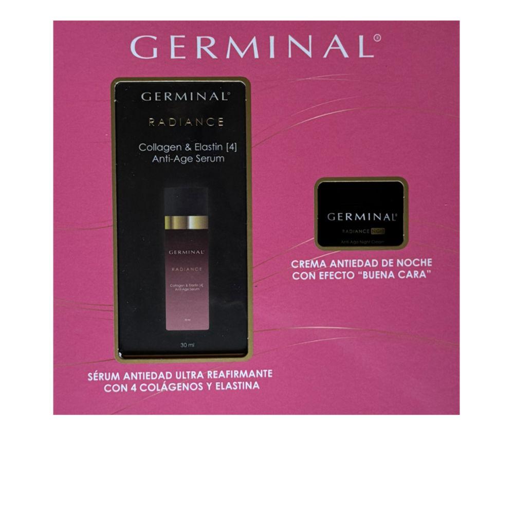 Germinal Acción Inmediata Radiance Set Viso Anti Aging Pelle Firme Ed Elastica