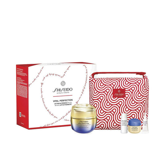 Shiseido Vital Perfection Set Creme Viso Lifting E Fissante Pelle Liscia In Una Settimana
