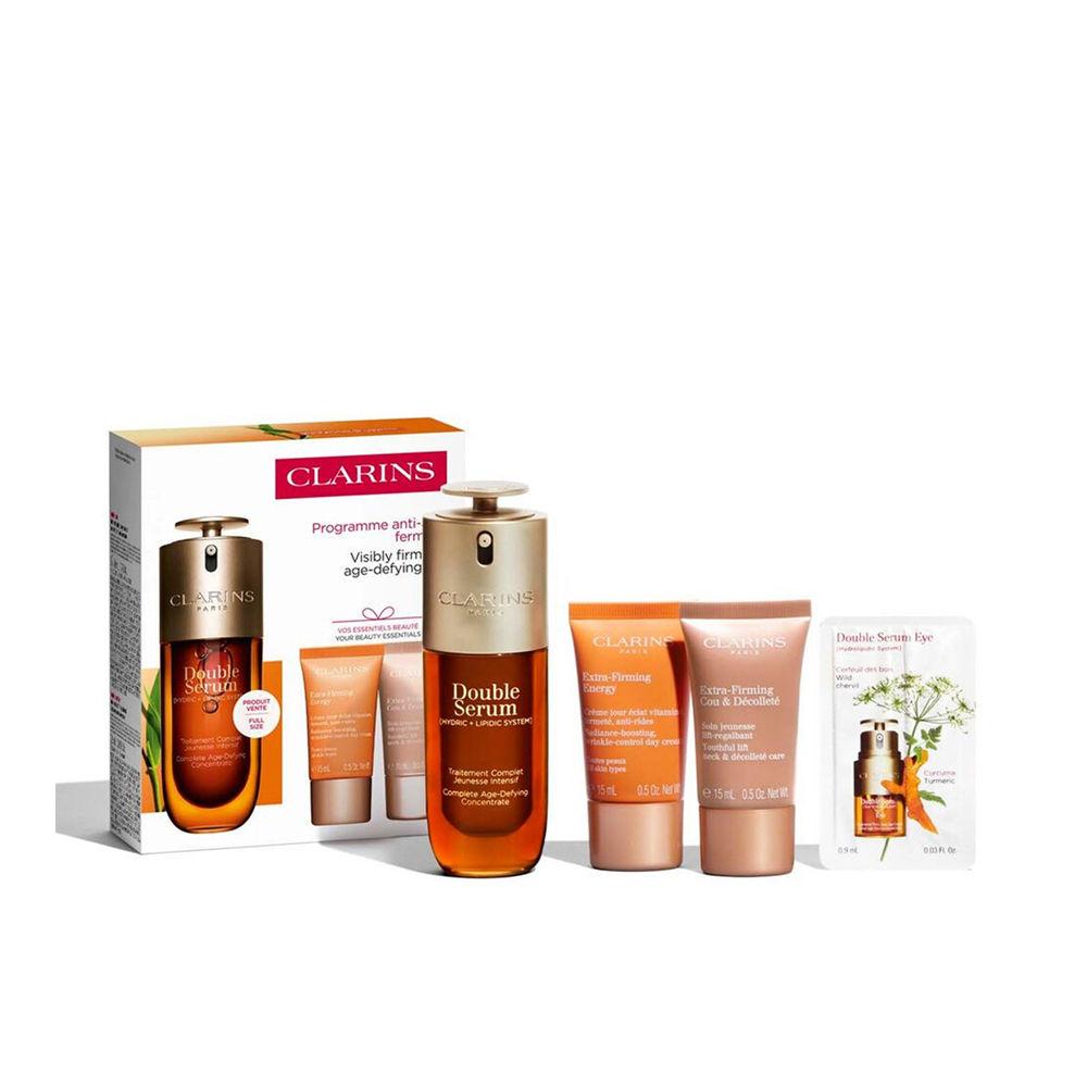 Clarins Double Serum Set Cosmetico Viso Azione Anti Invecchiamento Intensa