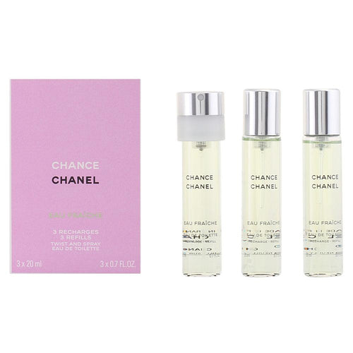 Chanel Chance Profumo Eau De Toilette Tre Cartucce Twist Spray