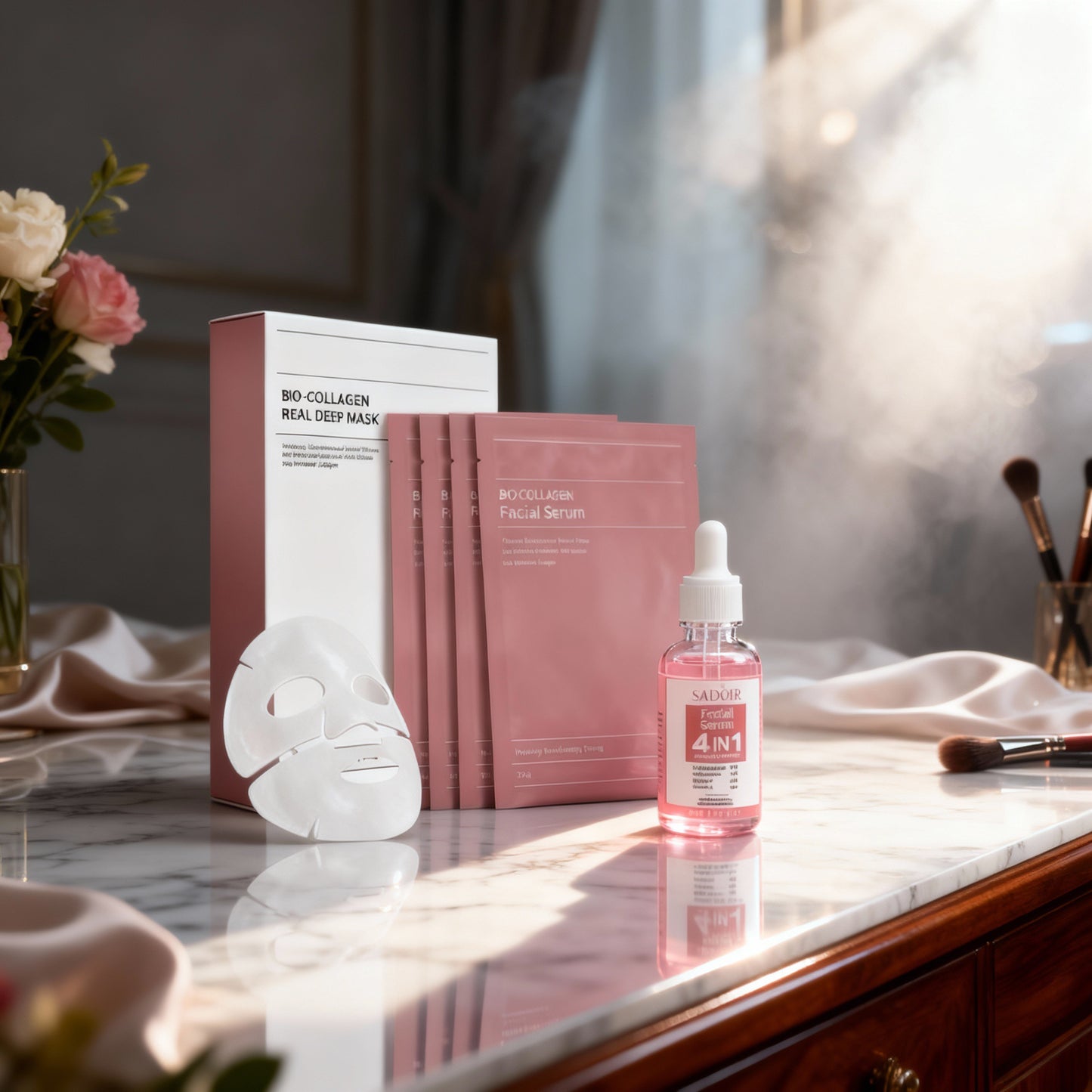 Combo real deep mask + siero