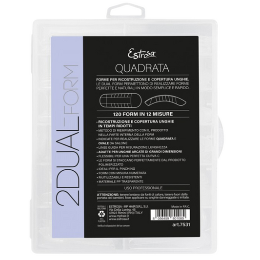 ESTROSA - Dual Form Quadrata  120 pezzi
