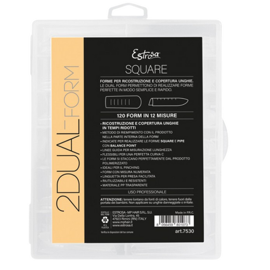 ESTROSA - Dual Form Square  120 pezzi