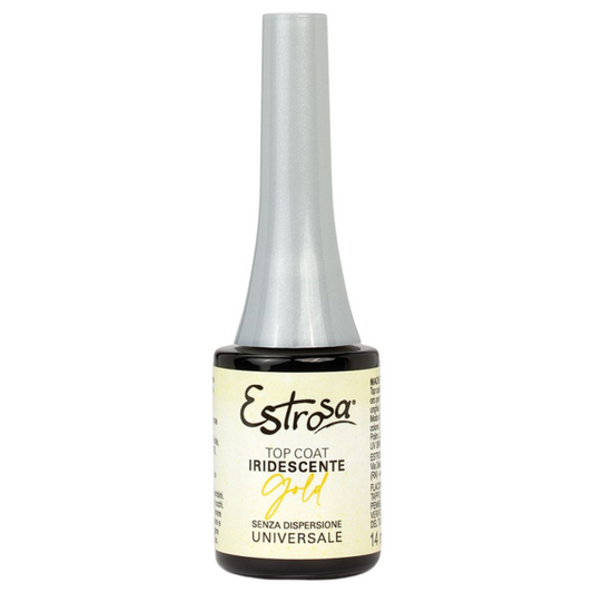 ESTROSA - Top Coat Gold - Iridescente senza dispersione 14 ml