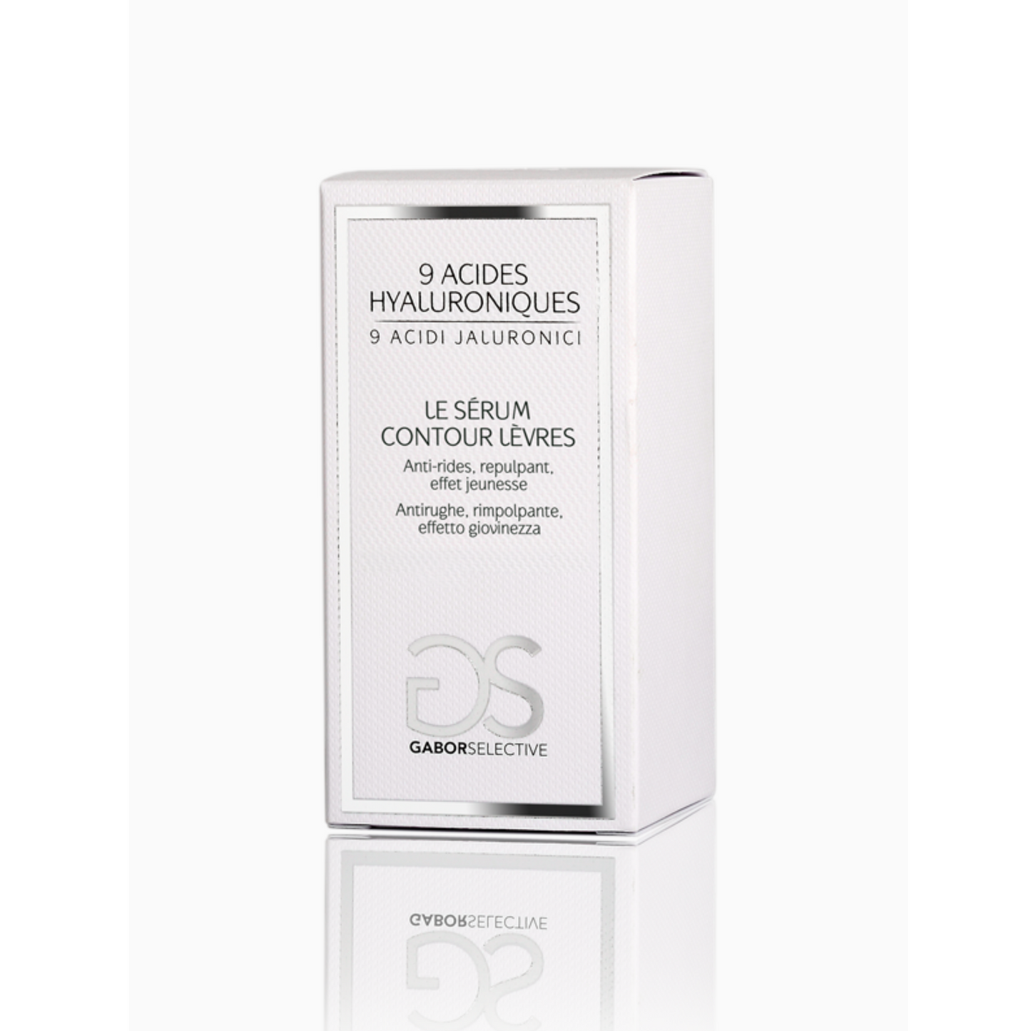 GABOR COSMETICS - 9 ACIDI IALURONICI -  Le Sérum Contour Lèvres Siero labbra rimpolpante, effetto giovinezza – 15 ml