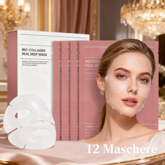 Maschera Bio-Collagen Real Deep Mask 3box 12 MASCHERE