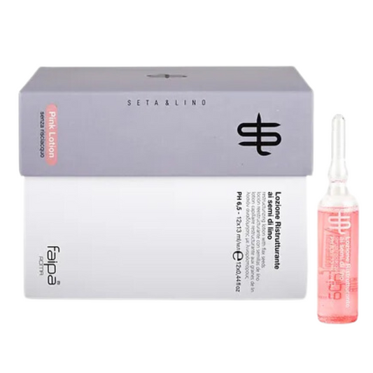 SETA E LINO - Pink Lotion Lozione Ristrutturante ai semi di lino lucentezza & volume senza risciacquo