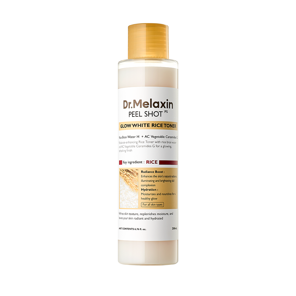 DR.MELAXIN PEEL SHOT GLOW WHITE RICE TONER