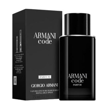 ARMANI CODE UOMO PARFUM75 ML RICARICABILE