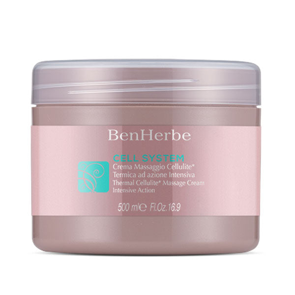 BENHERBE CELL SYSTEM CREMA MASSAGGIO CELLULITE TERMICA 500 ML