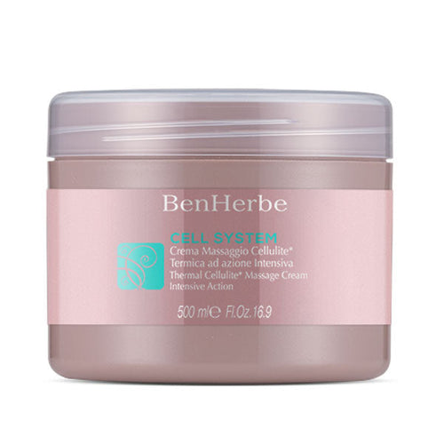 BENHERBE CELL SYSTEM CREMA MASSAGGIO CELLULITE TERMICA 500 ML