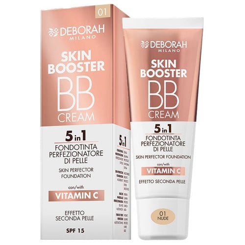 DEBORAH SKIN BOOSTER BBCREAM FONDOTINTA 5 IN 1 VITAMINA C 01