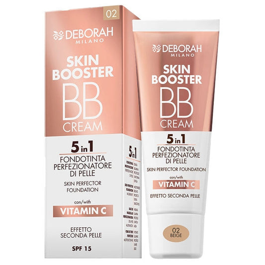 DEBORAH SKIN BOOSTER BBCREAM FONDOTINTA 5 IN 1 VITAMINA C 02