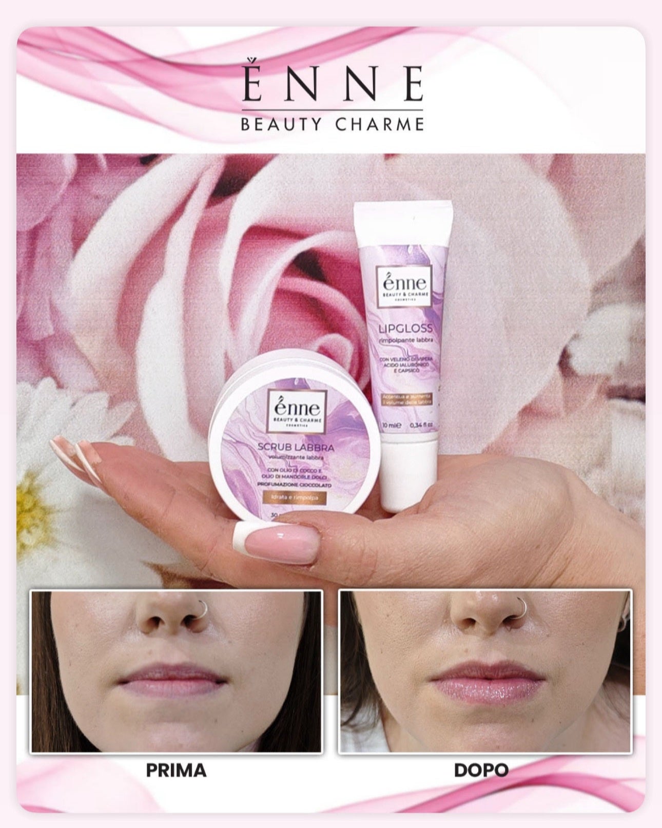 Scrub Labbra + Lipgloss