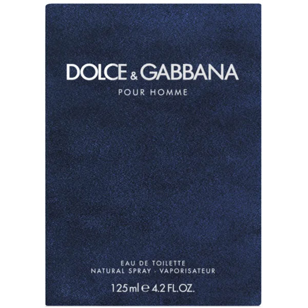 DOLCE&GABBANA POUR HOMME EAU DE TOILETTE 125 ML
